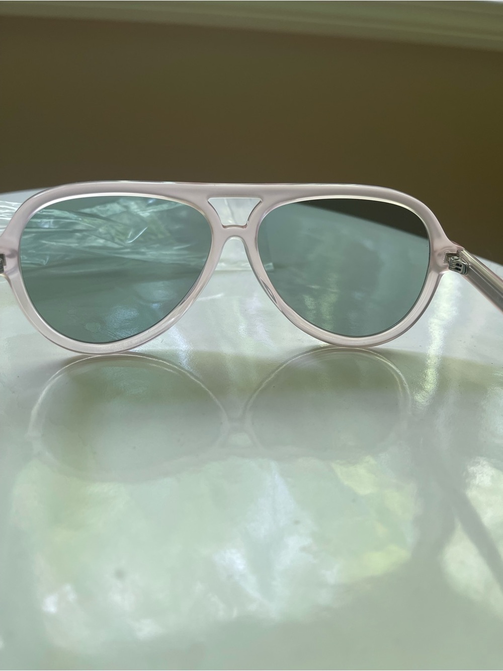 ❌Sold❌Isabel Marant Aviator Sunglasses in Pink - Picture 8 of 13